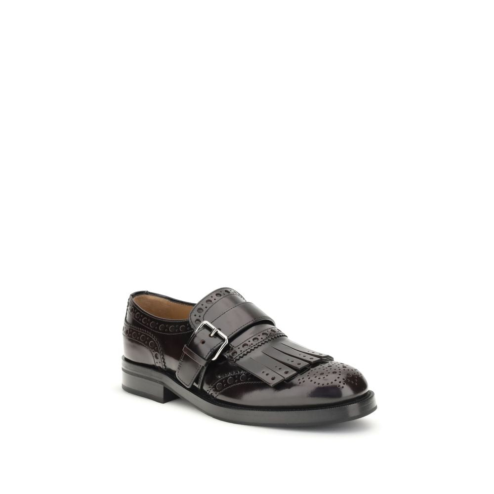 Bordeaux Leather Oxfords And Derbies