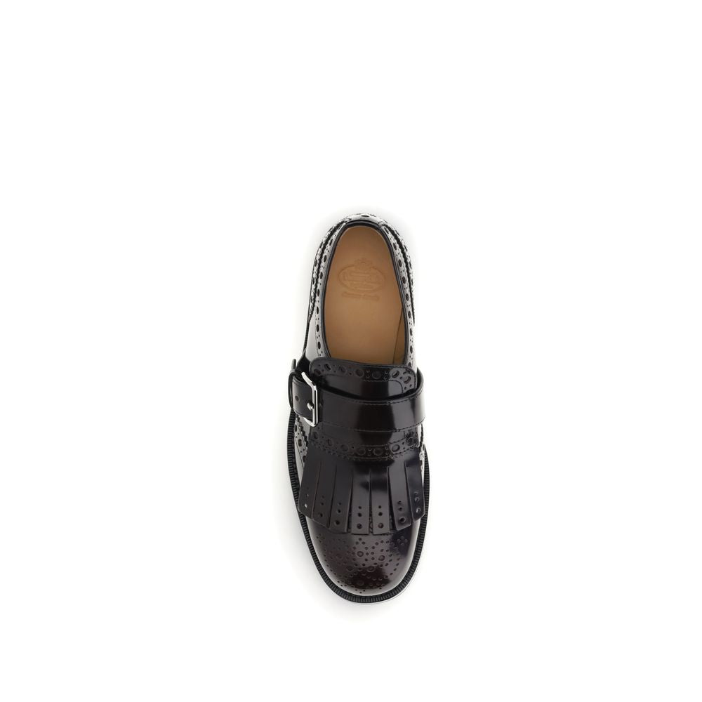 Bordeaux Leather Oxfords And Derbies