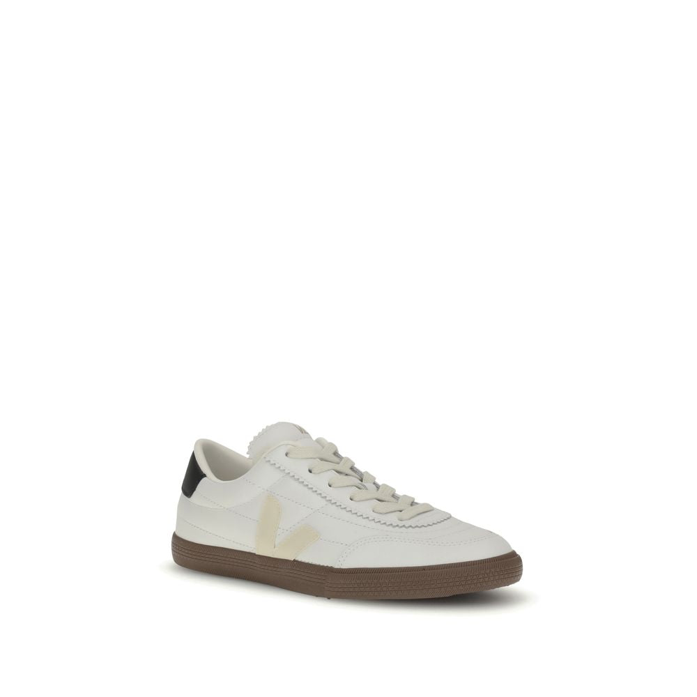 Black Leather Sneakers