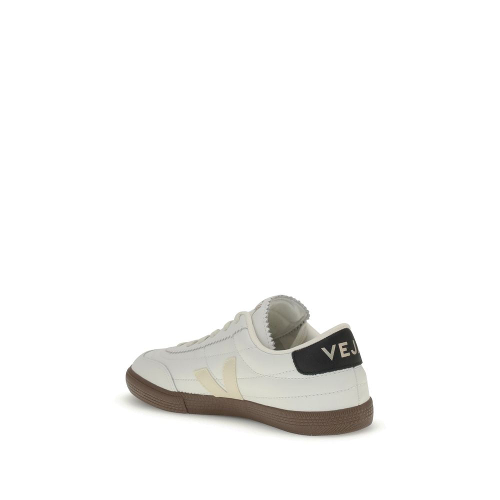 Black Leather Sneakers