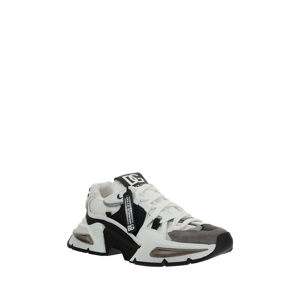 Multicolor Nylon Athletic Sneakers