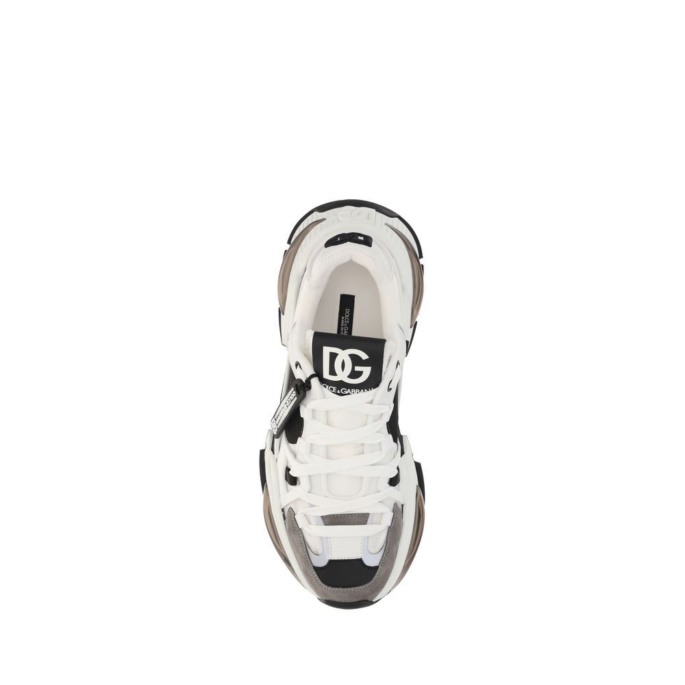 Multicolor Nylon Athletic Sneakers