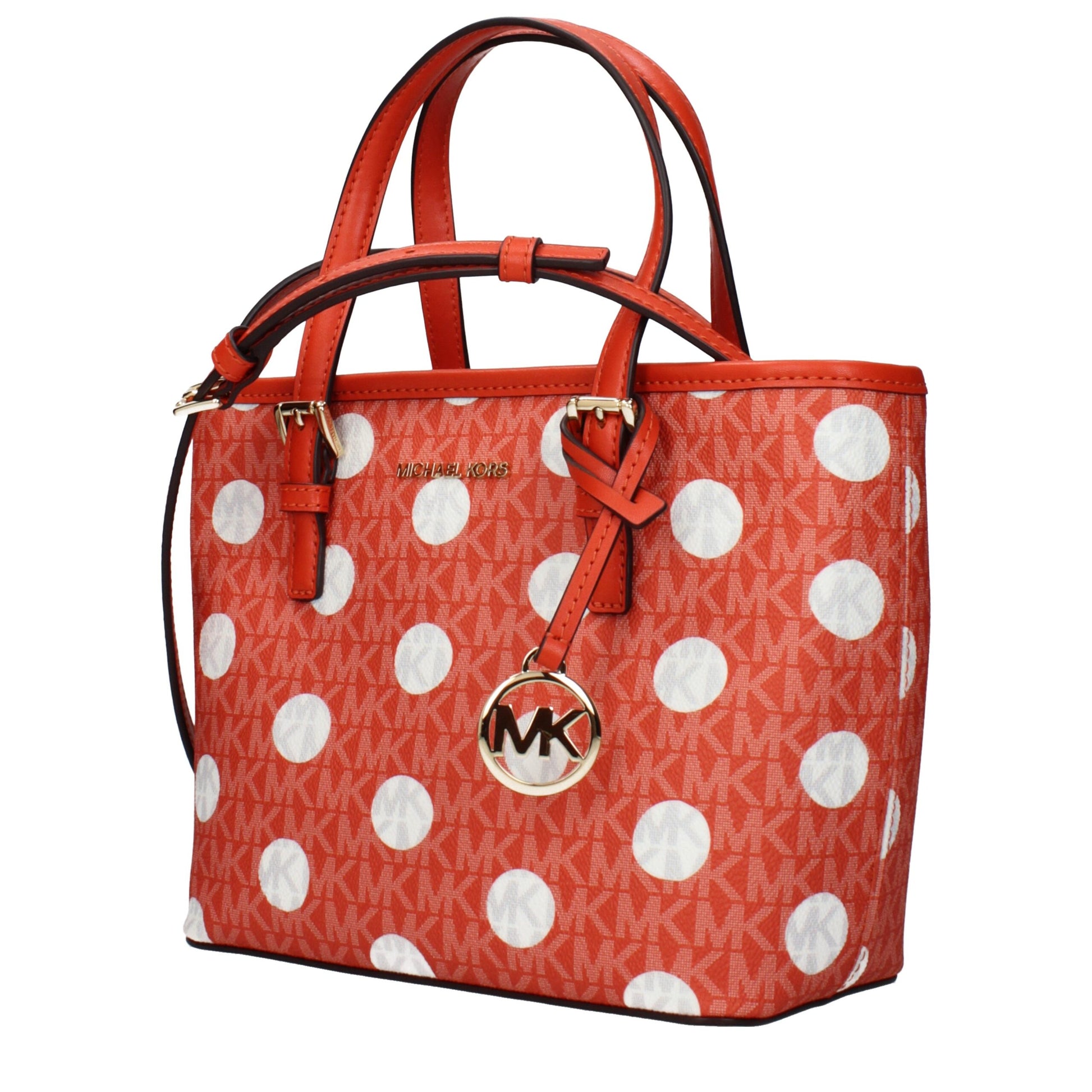 Orange Fabric Backpack