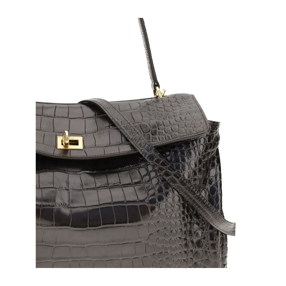 Brown Calf Leather Bos Taurus Handbag