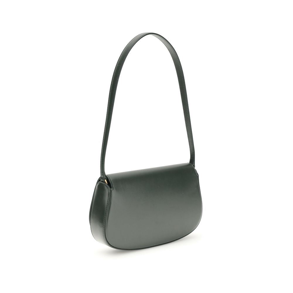 Green Calf Leather Bos Taurus Shoulder Bag
