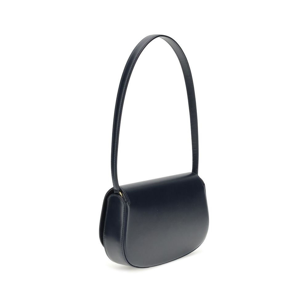 Blue Calf Leather Bos Taurus Shoulder Bag
