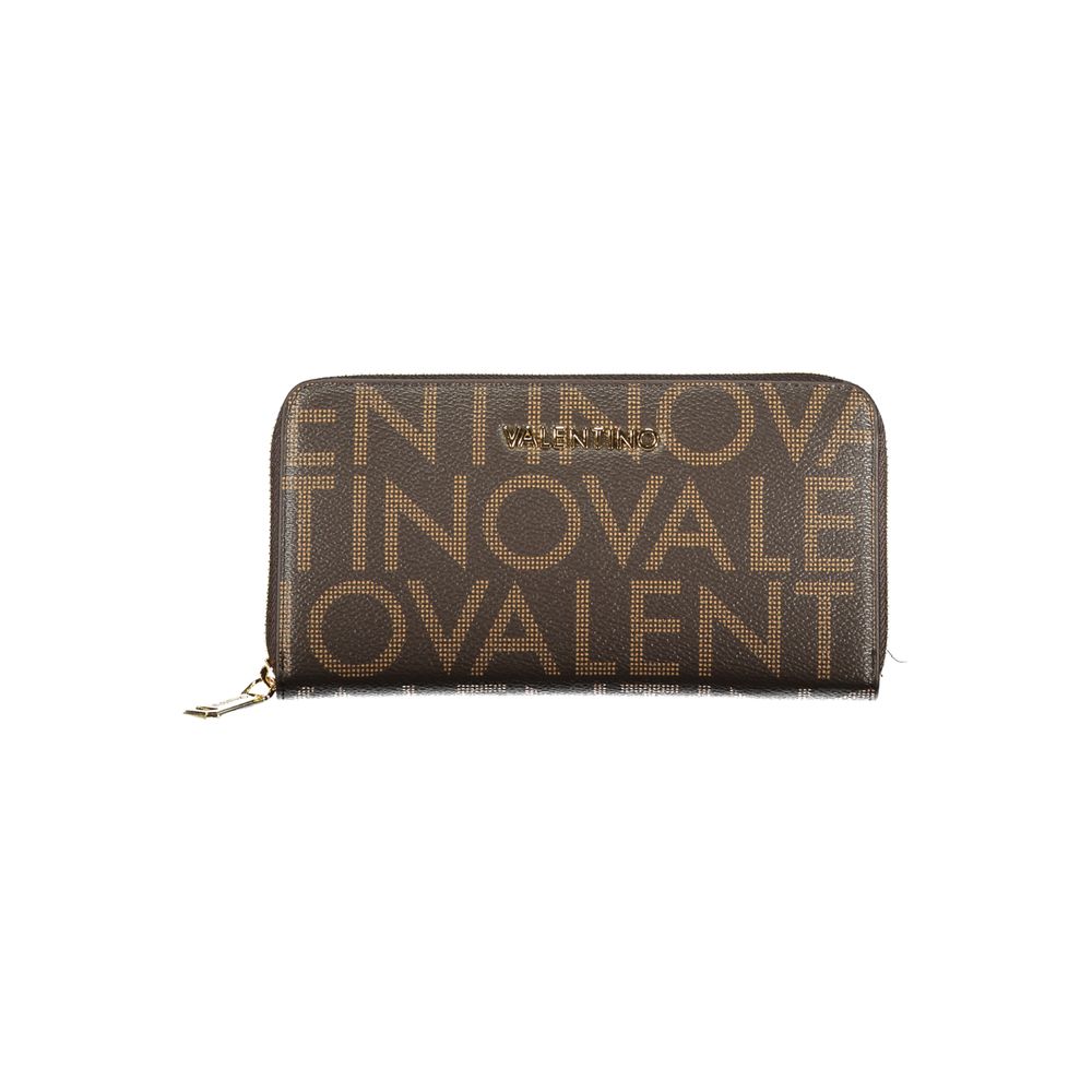 Marrone Poliuretano Womens Wallet