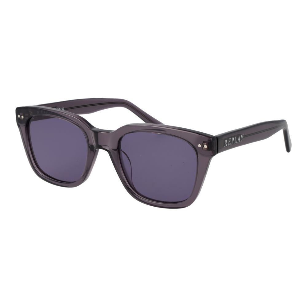 Gray Plastic Sunglasses