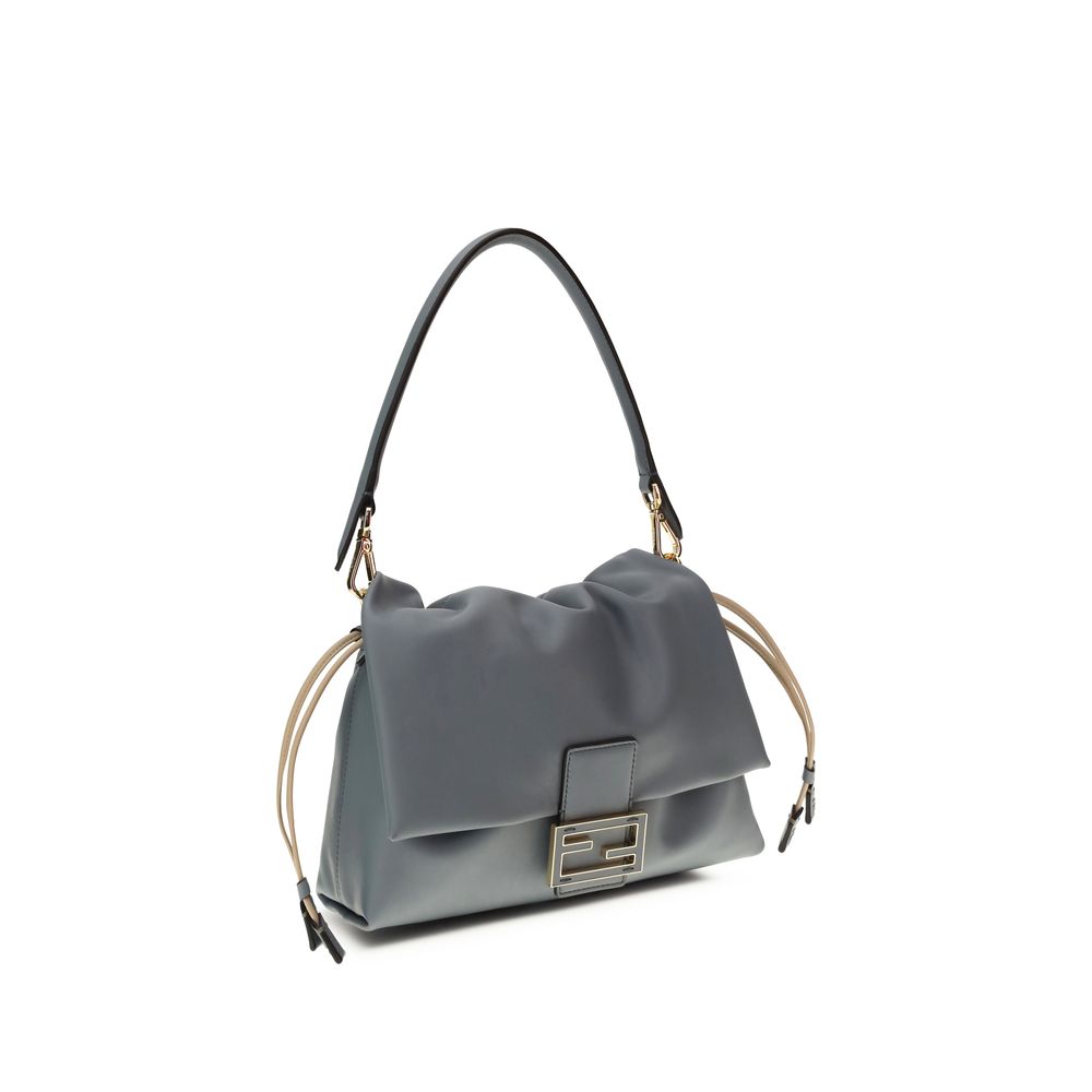 Light Blue Calf Leather Bos Taurus Shoulder Bag