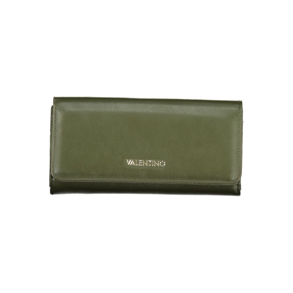 Verde Poliuretano Women Wallet