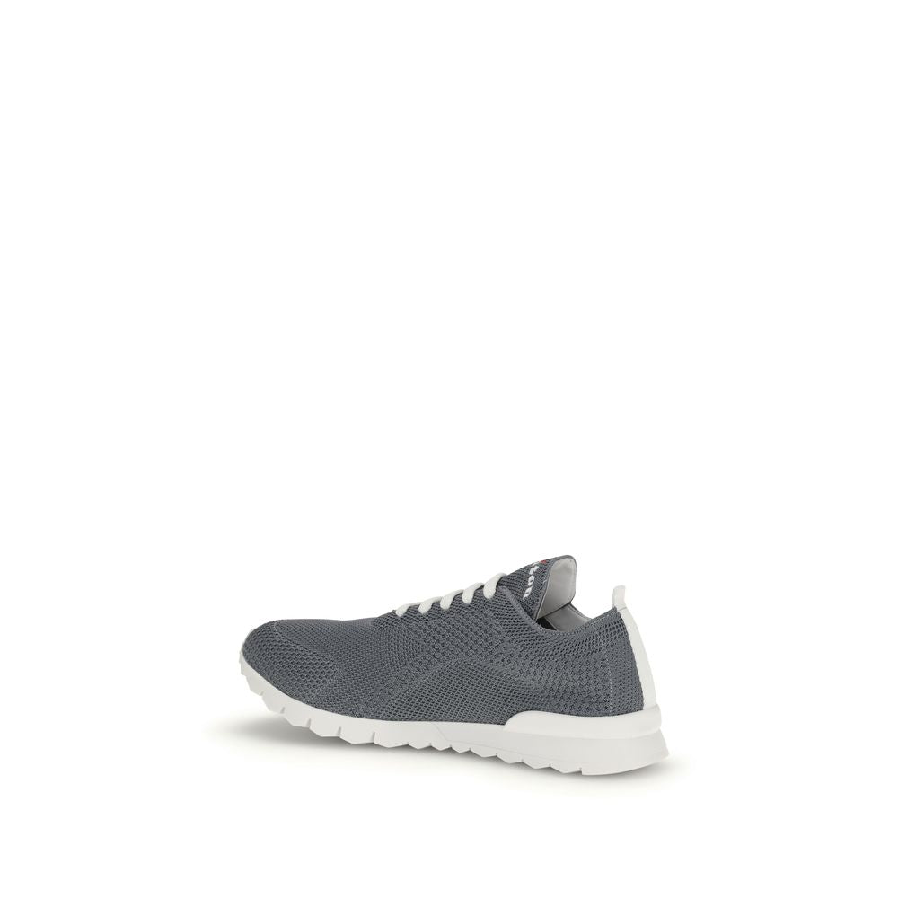 Gray Rubber Athletic Sneakers