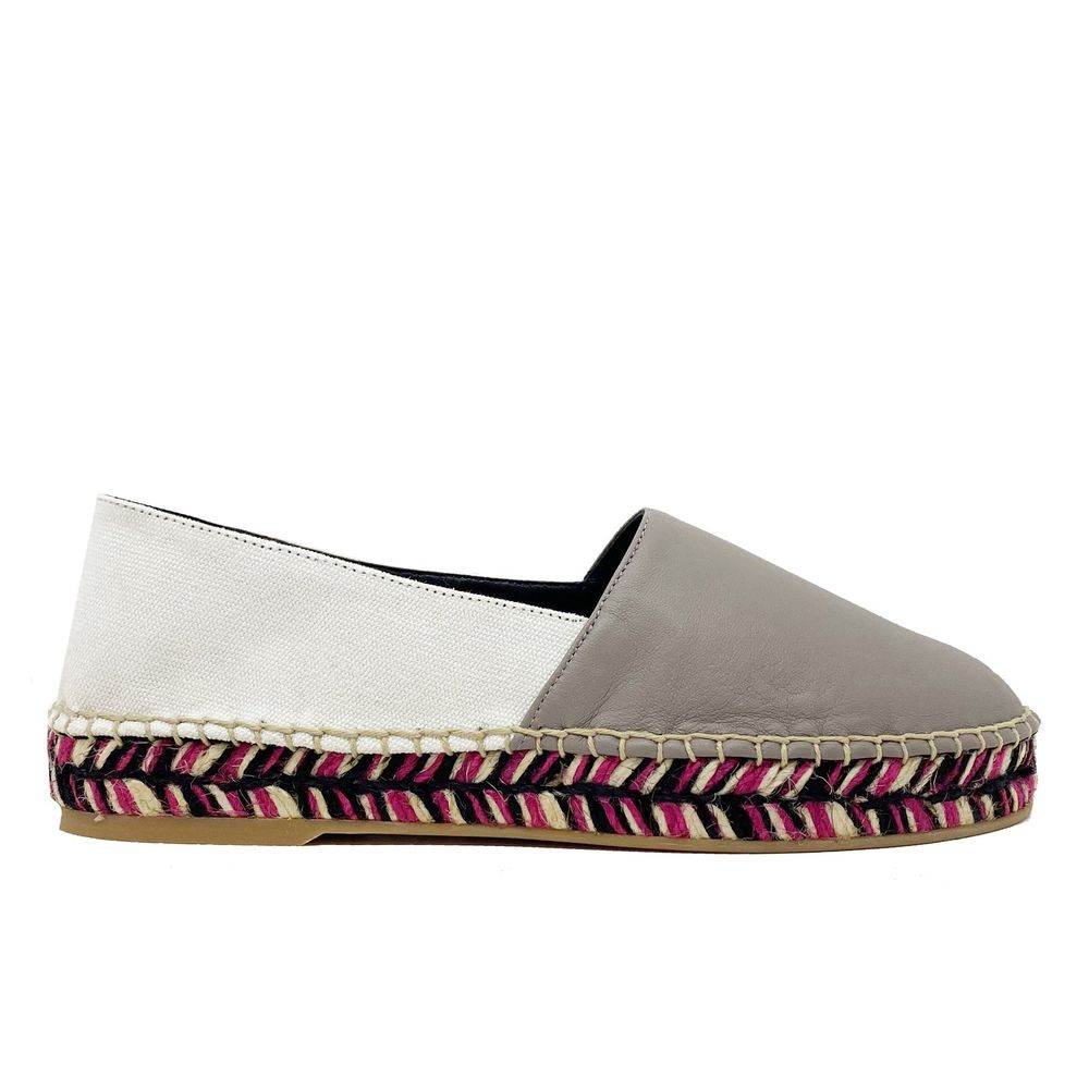 Beige Calfskin Espadrilles