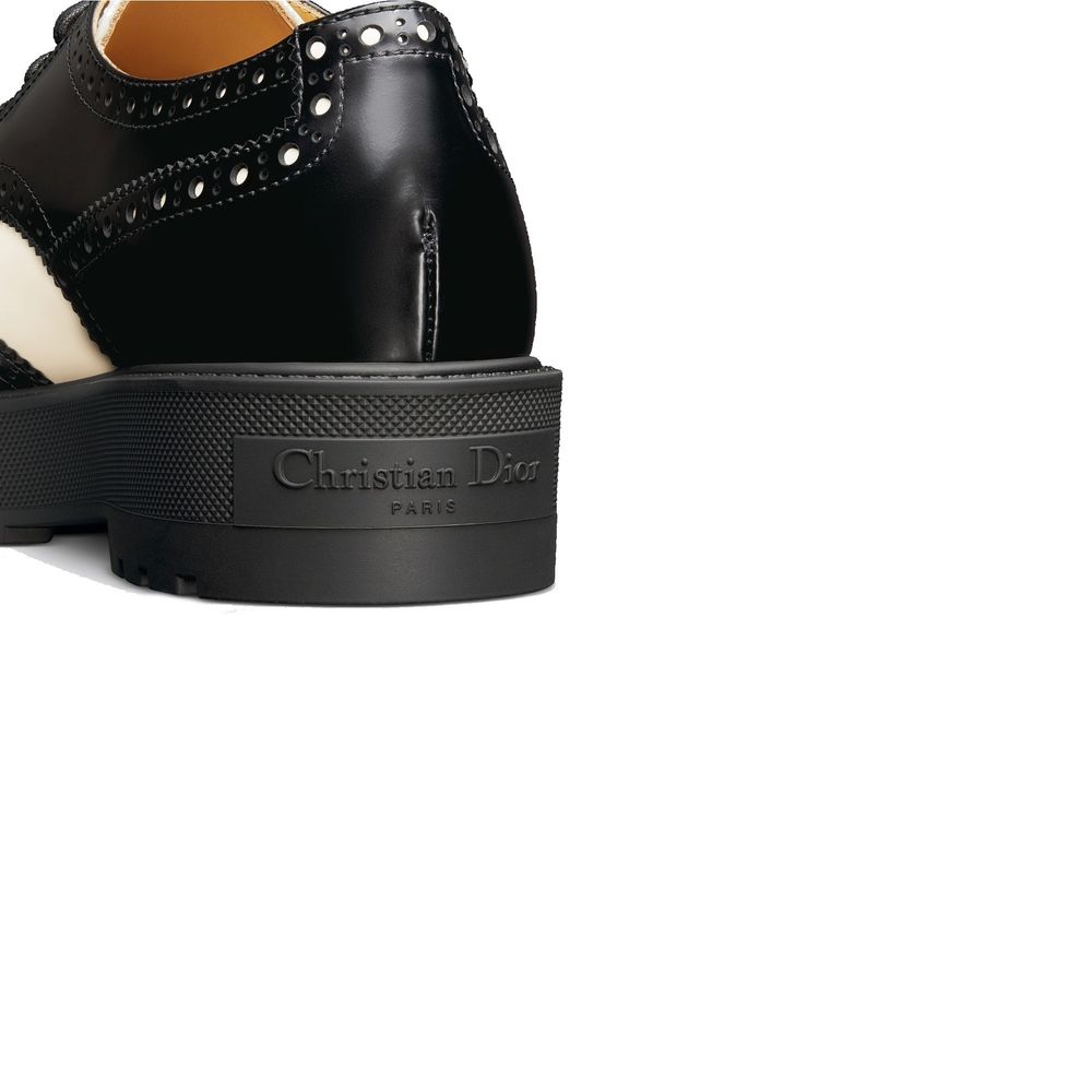 Black Calfskin Oxfords And Derbies