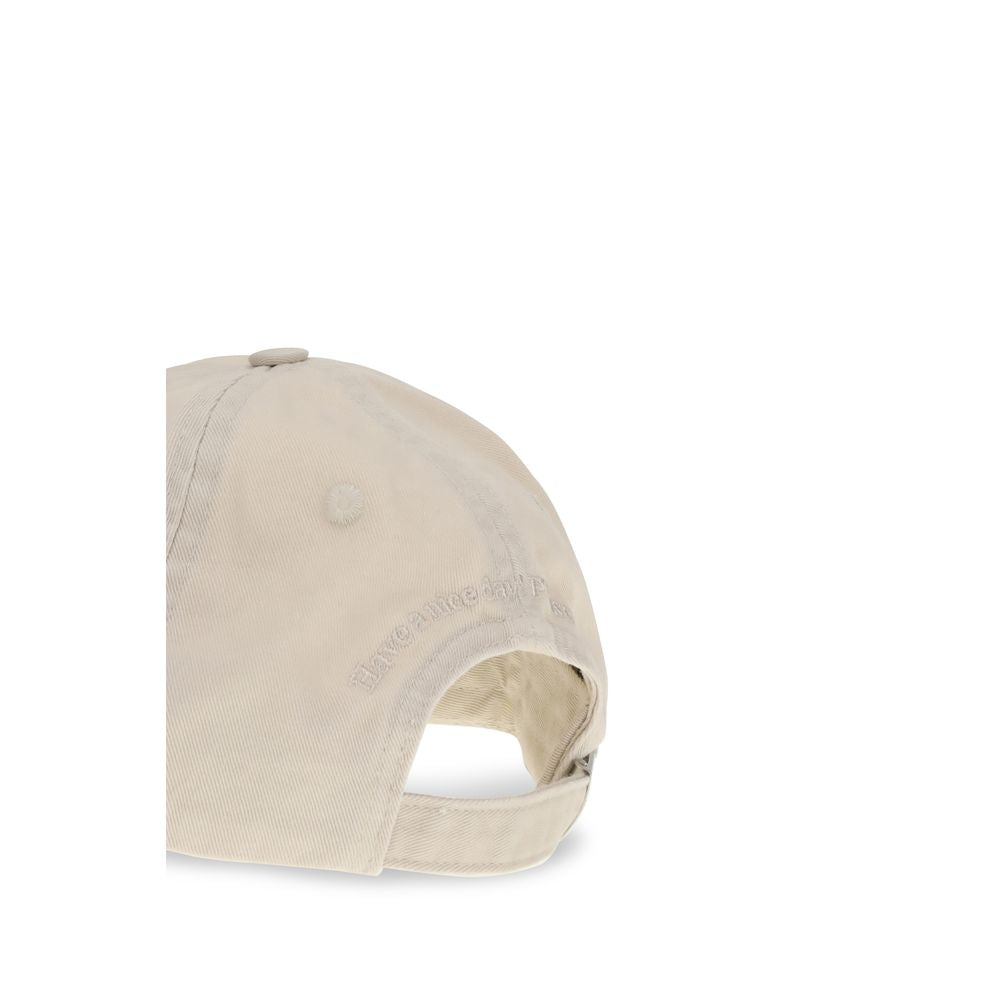 Beige Cotton Cap (Baseball Hat)