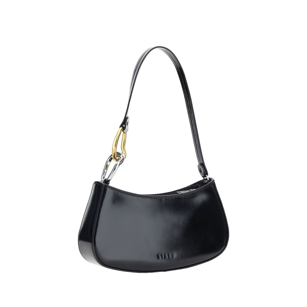 Black Calf Leather Bos Taurus Shoulder Bag