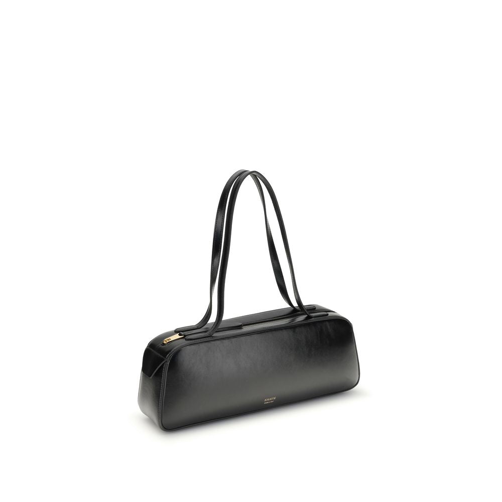 Black Calf Leather Bos Taurus Shoulder Bag
