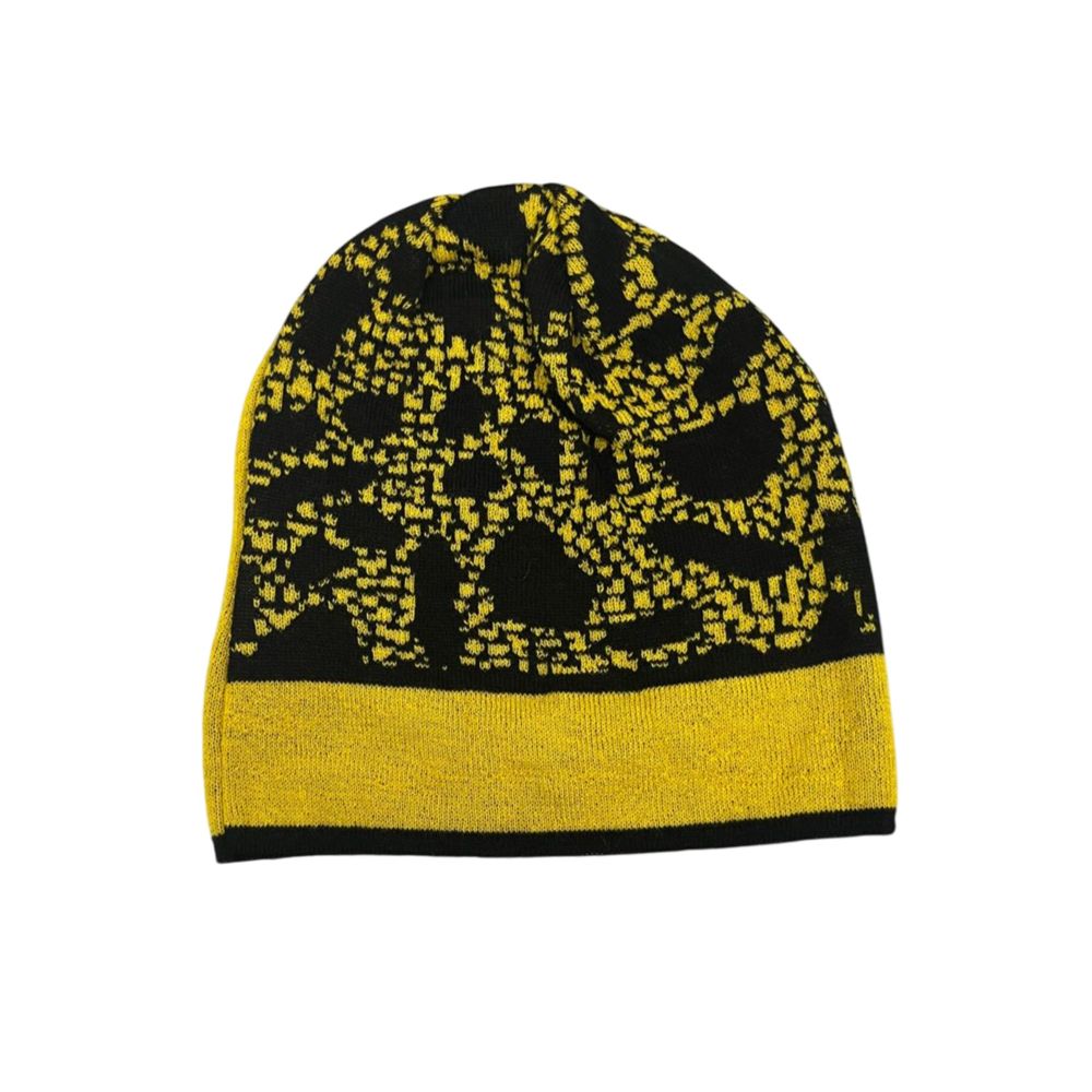 Yellow Wool Women Hat