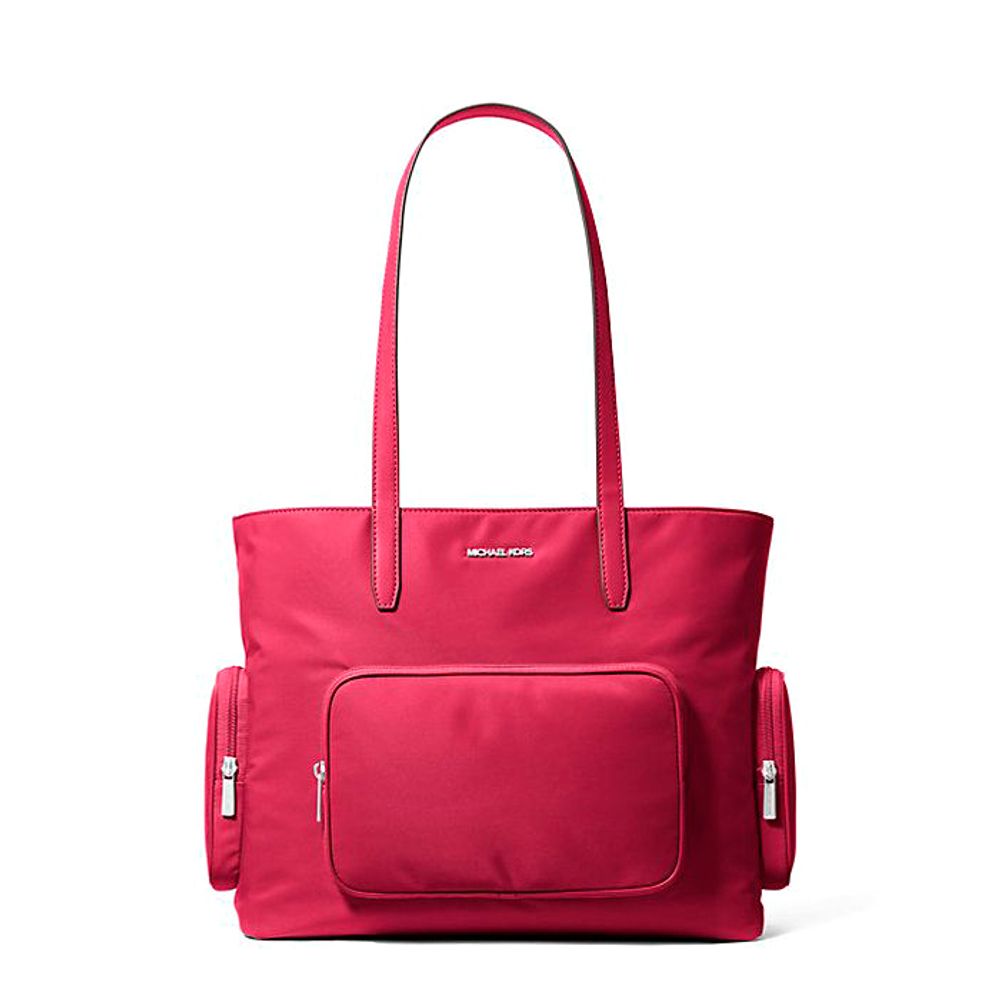 Multicolor Nylon Tote Bag