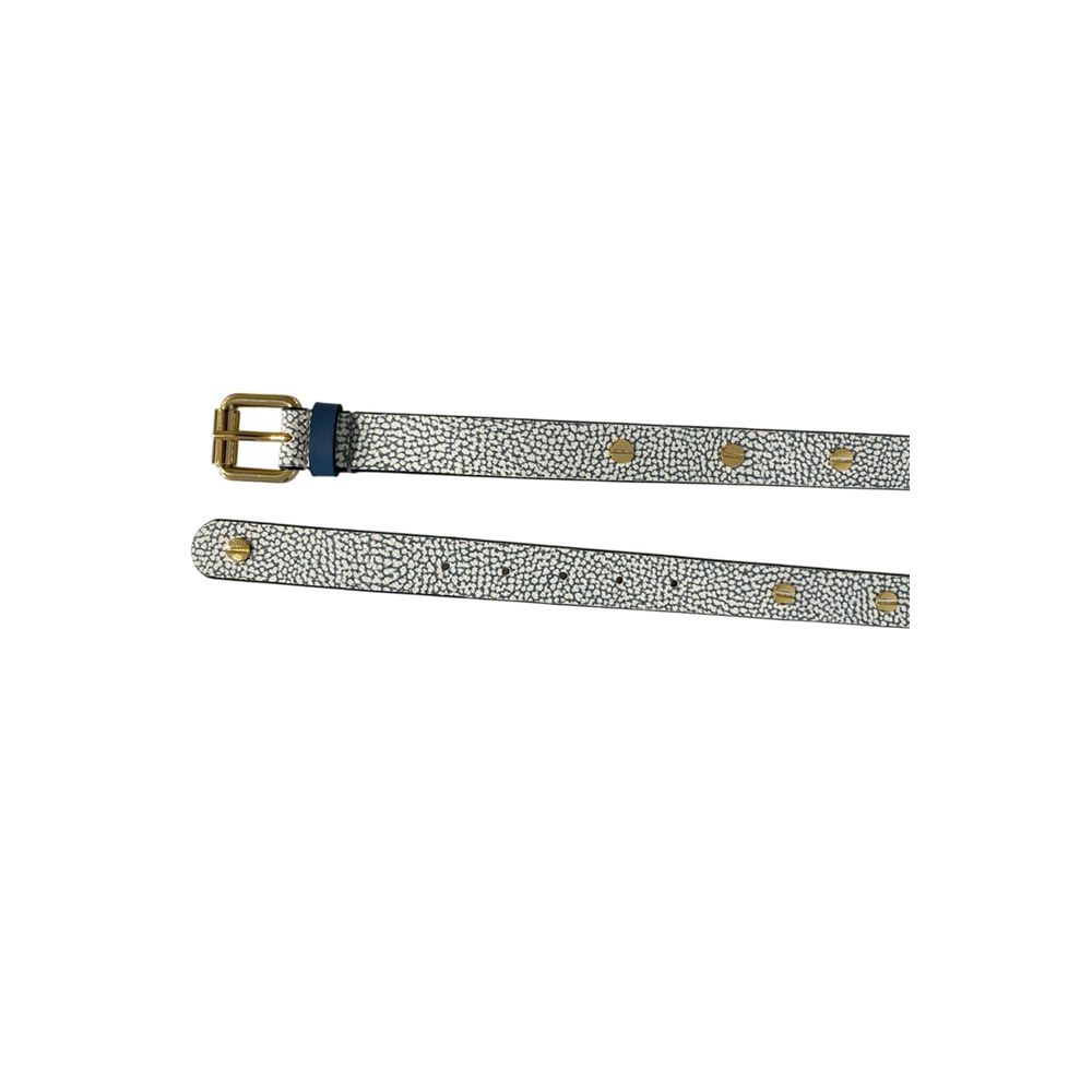 Blue Polyvinyl Women's Belt