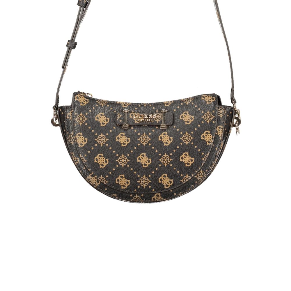 Marrone Poliuretano Women Handbag