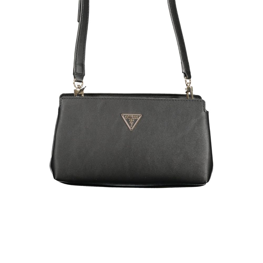 Nero Poliuretano Female Shoulder Bag
