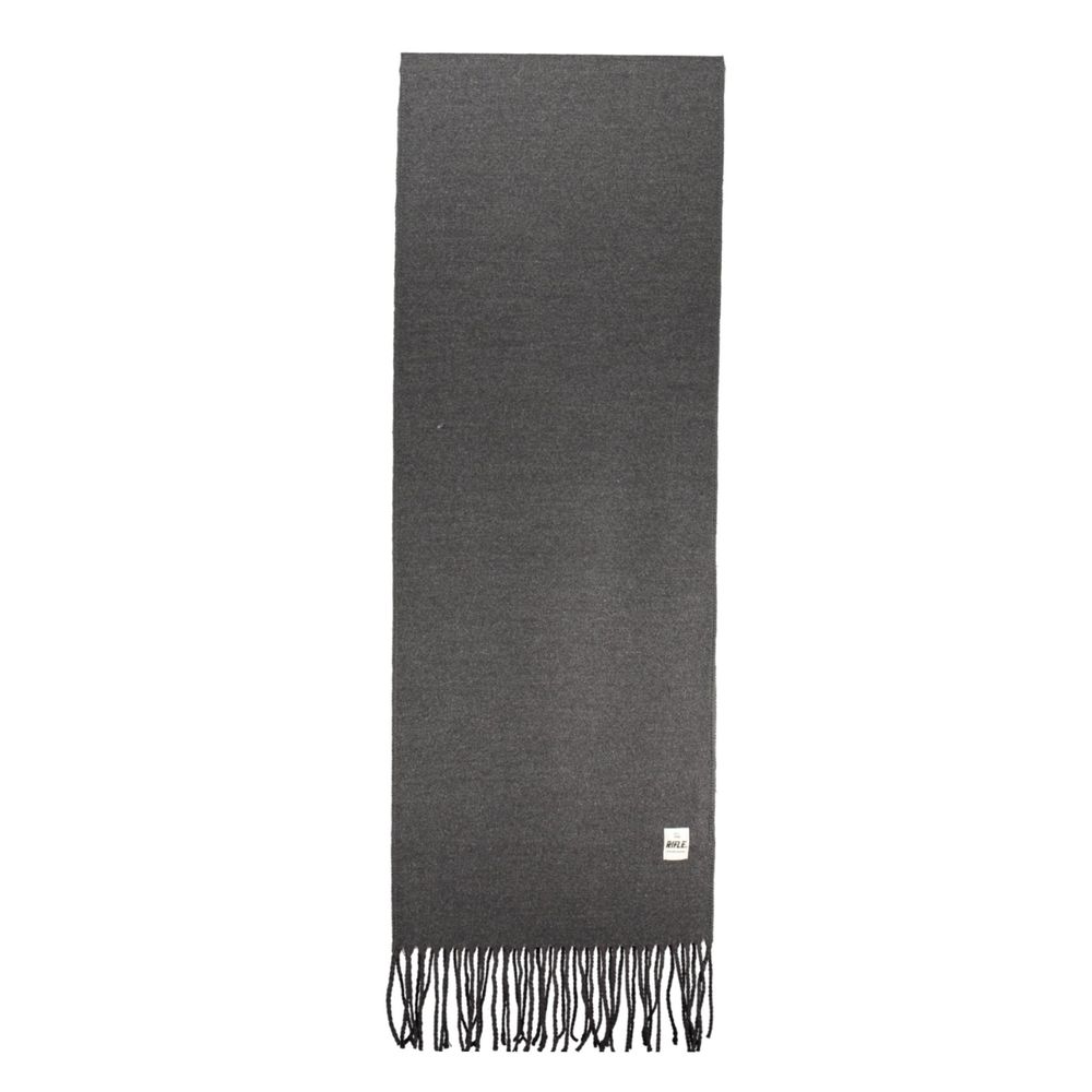 Nero Viscose Men Scarf