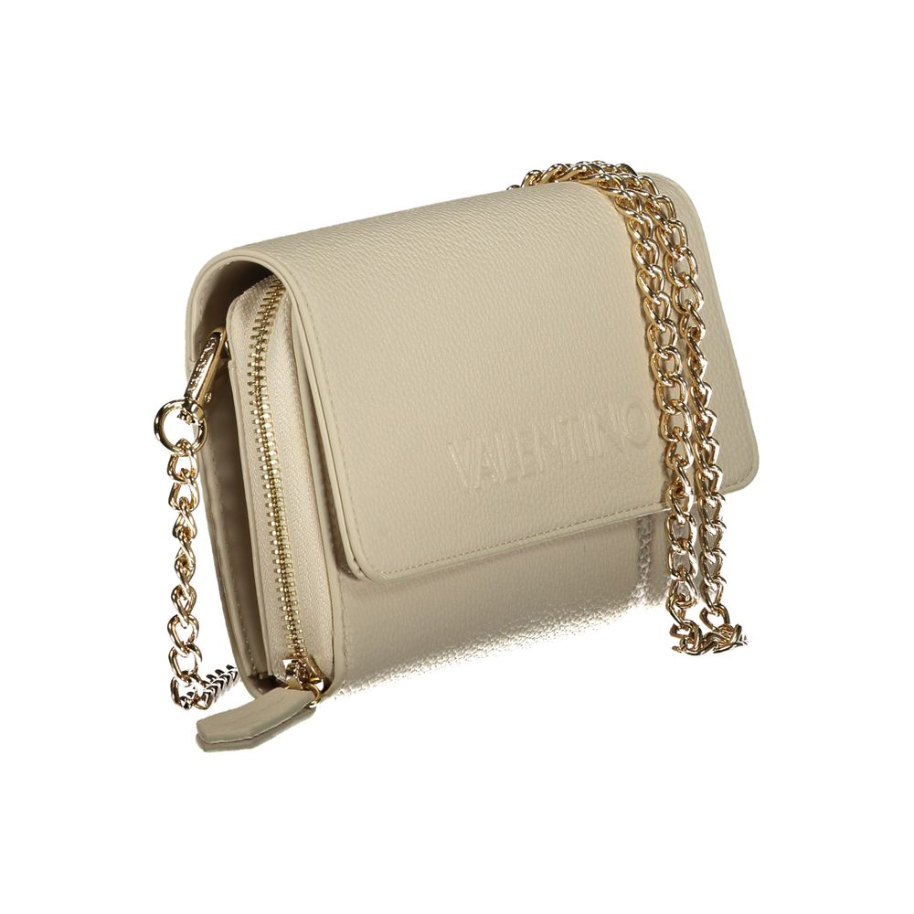Beige Poliuretano Womens Wallet