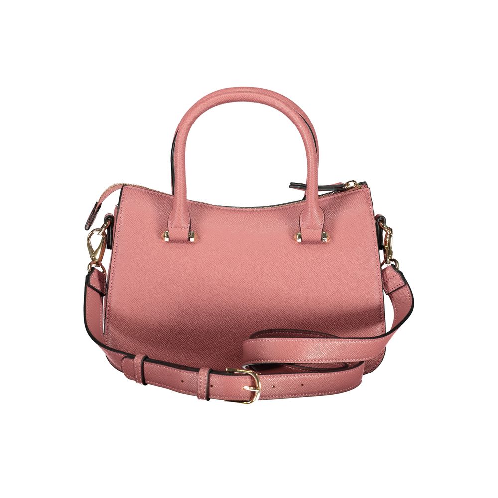 Rosa Polyurethane Women Handbag