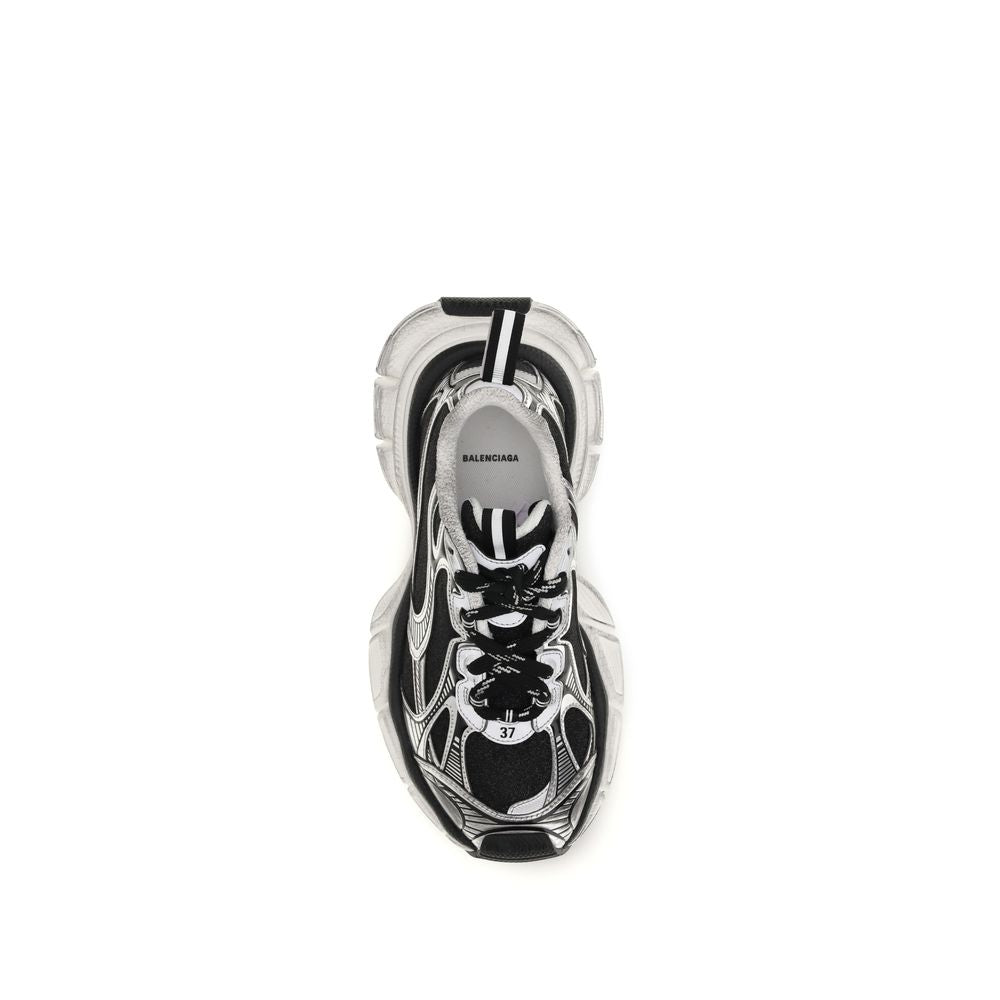 Multicolor Polyethylene Athletic Sneakers
