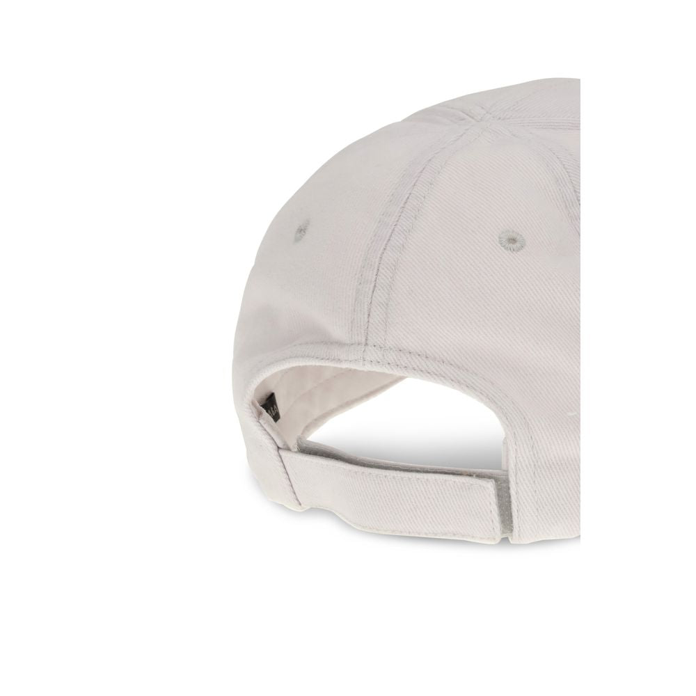 White Cotton Cap (Baseball Hat)