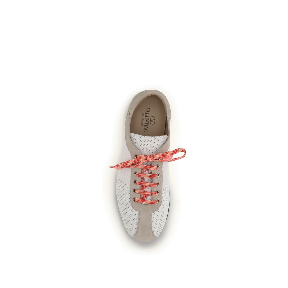 Multicolor Calf Leather Bos Taurus Athletic Sneakers