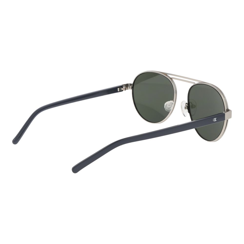 Blue Metal Sunglasses