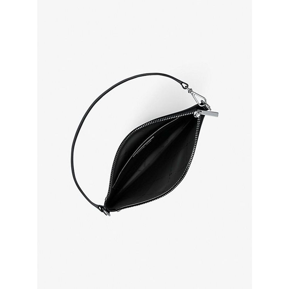 Black Nylon Crossbody Bag