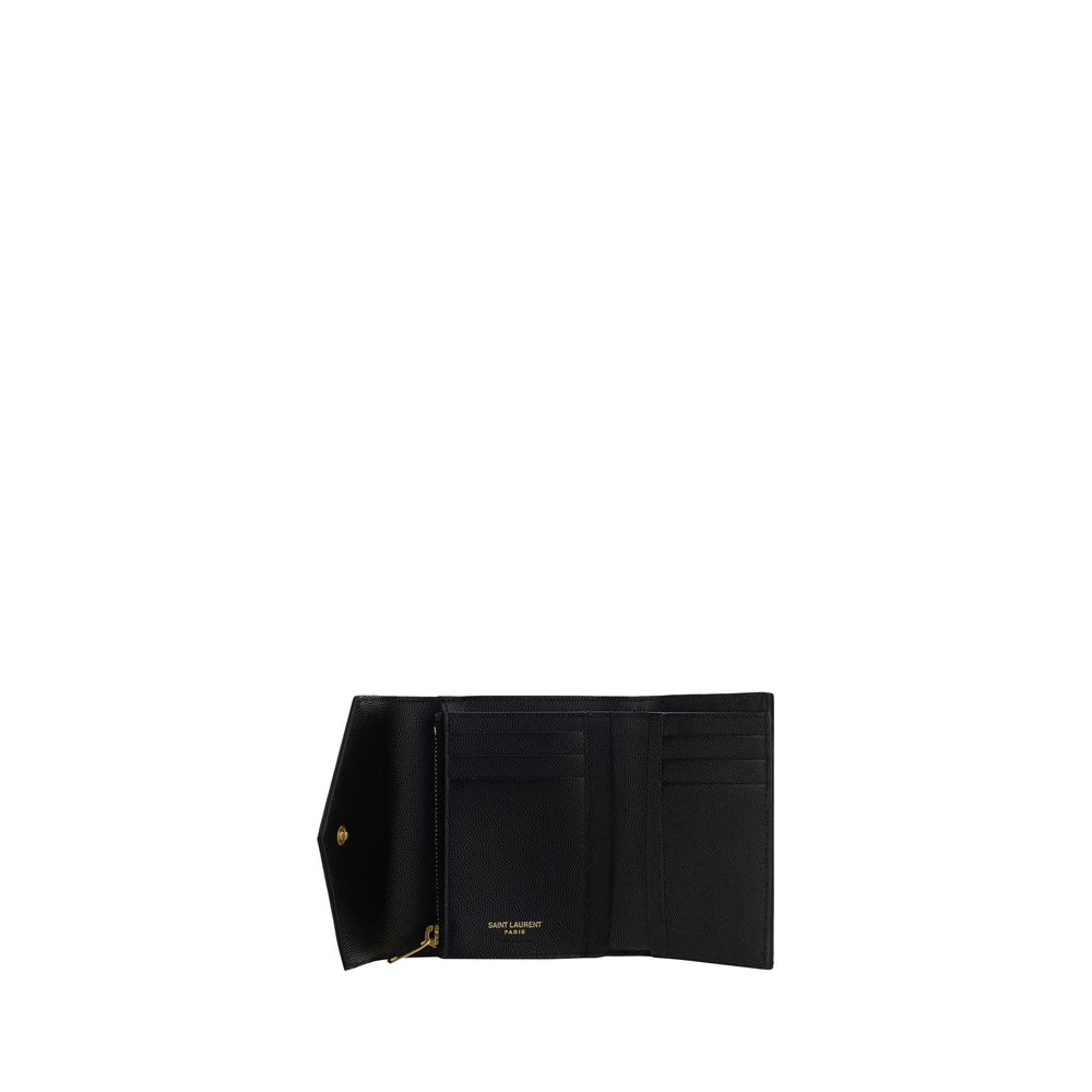 Black Calf Leather Bos Taurus Wallet