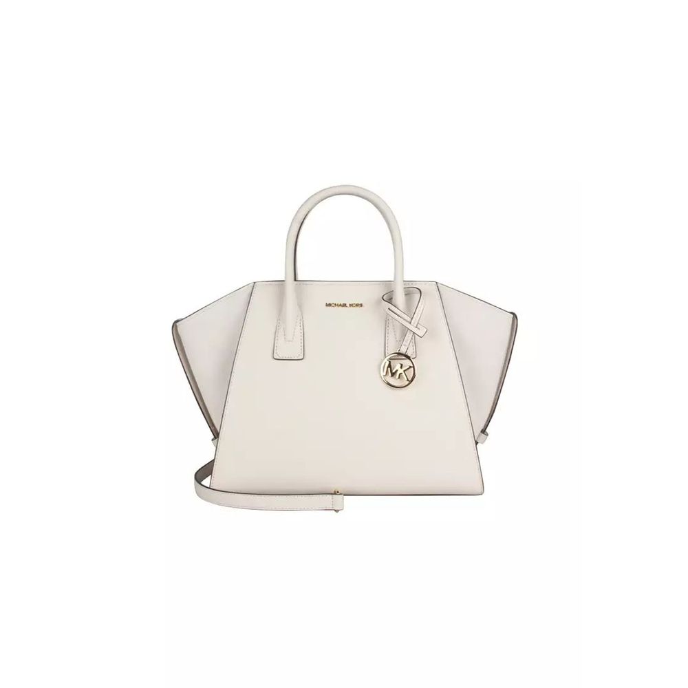 Beige Leather Handbag