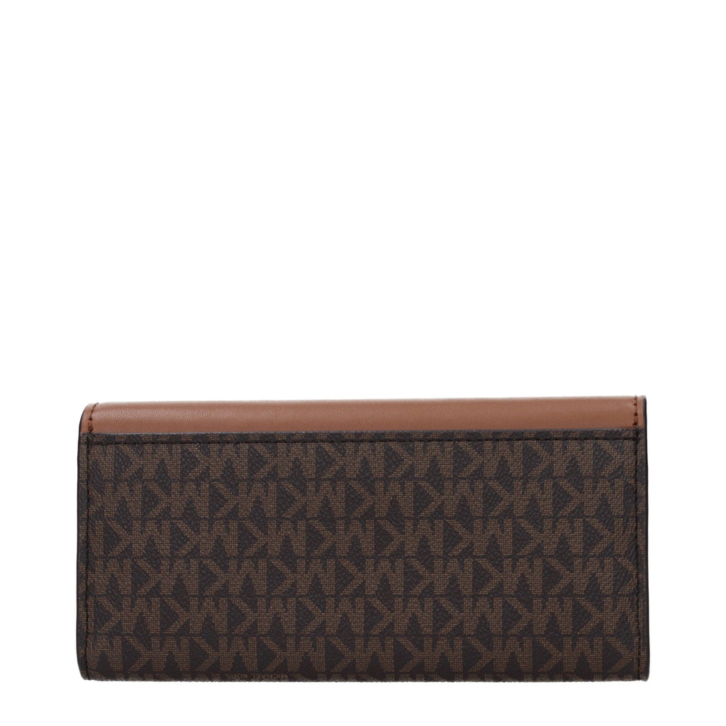 Brown Fabric Wallet