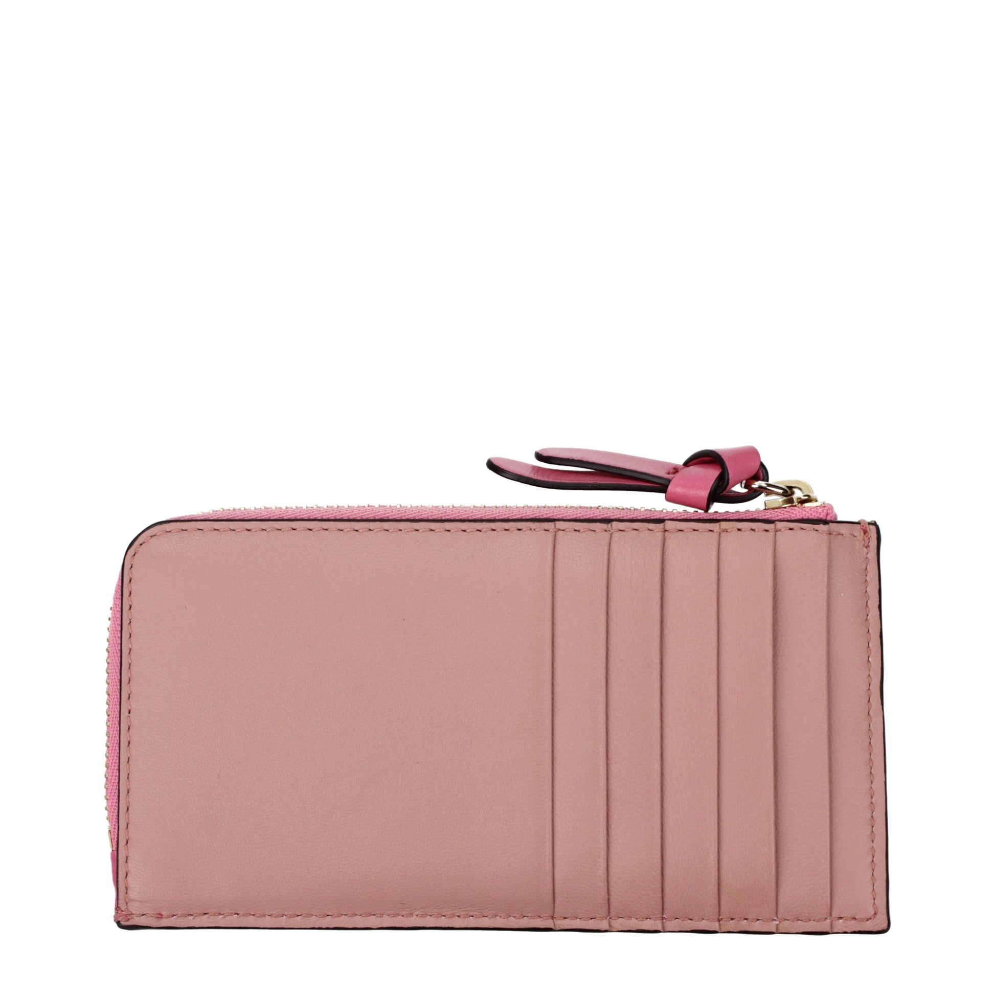 Pink Leather Wallet