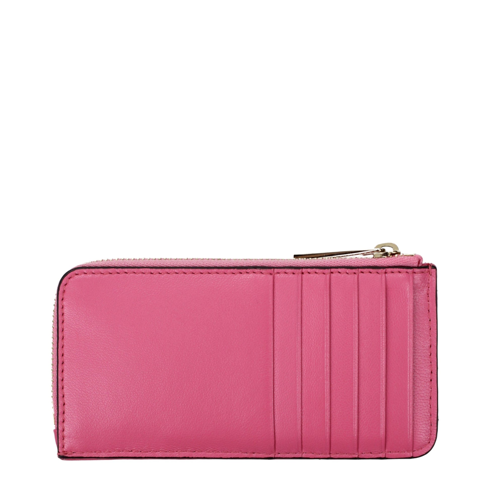 Pink Leather Wallet
