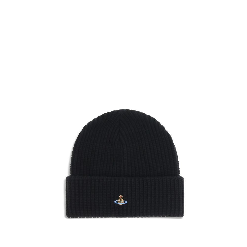 Black Wool Beanie