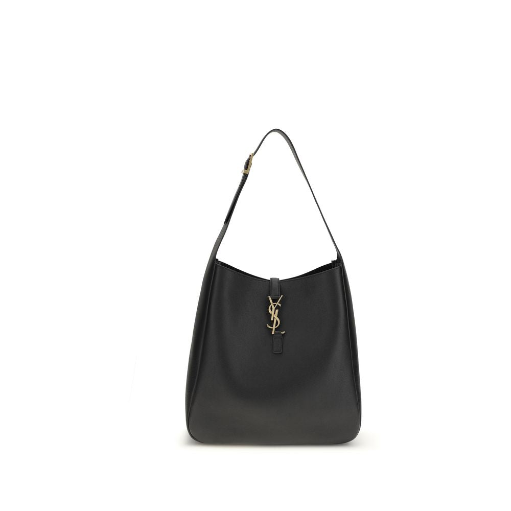 Black Calf Leather Bos Taurus Shoulder Bag