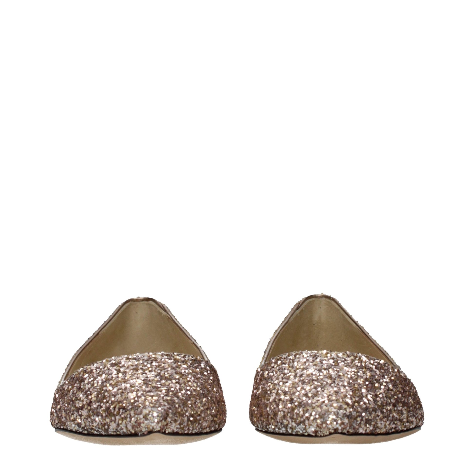 Pink Plastic Ballet Flats