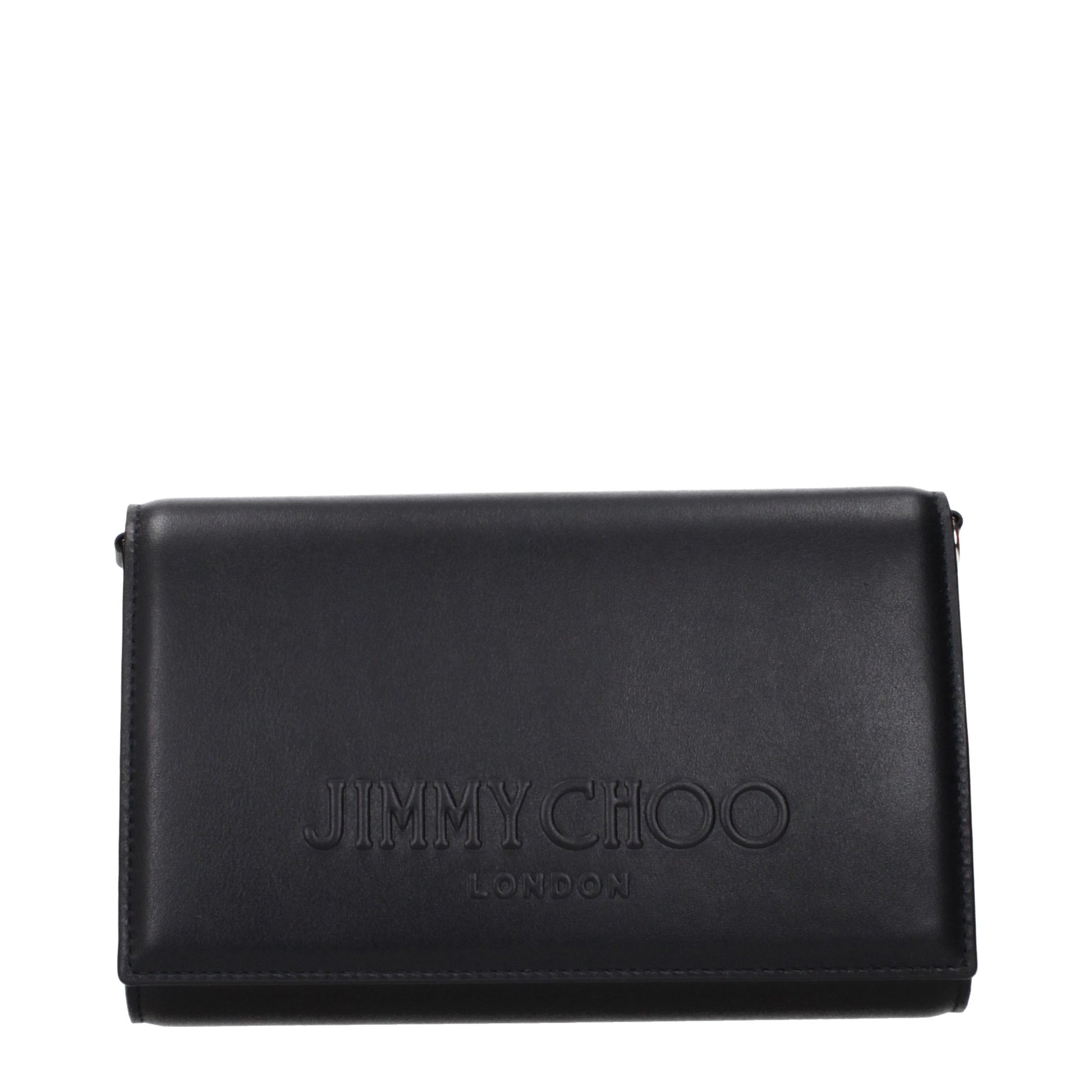 Black Leather Clutch Bag