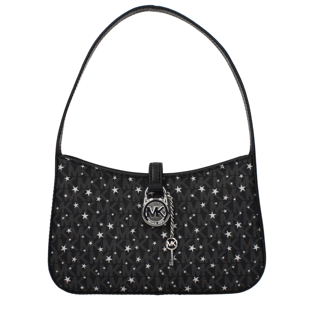Black Fabric Handbag