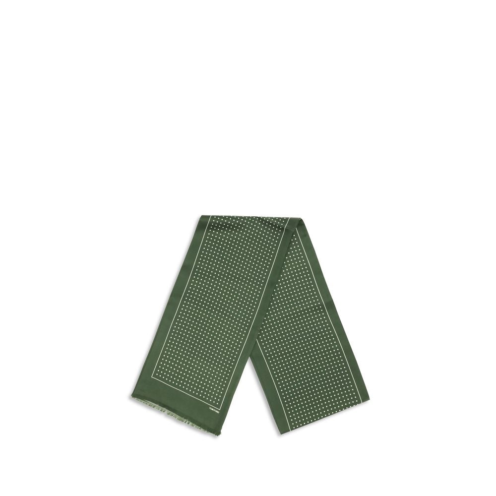Bicolor Silk Scarf