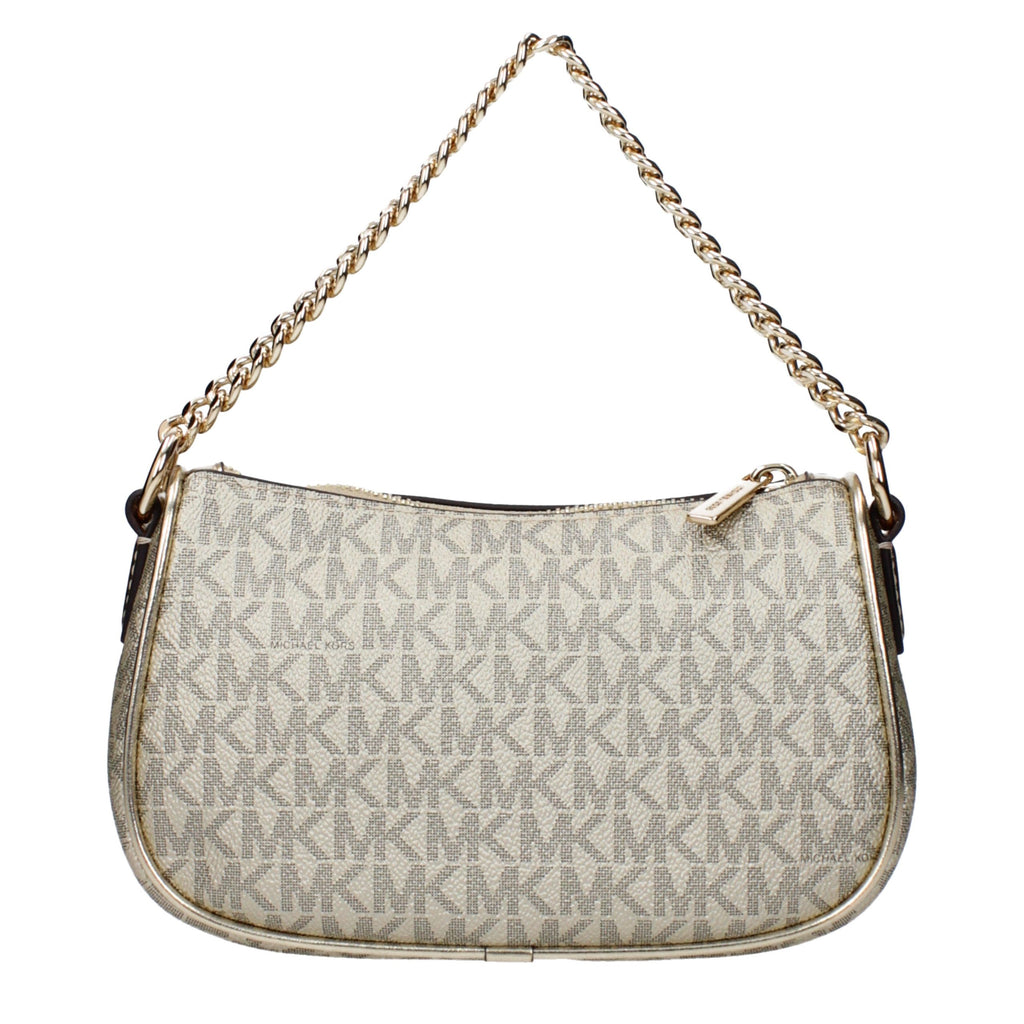 Gold Fabric Handbag
