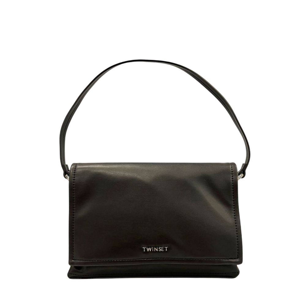 Black Polyethylene Clutch Bag