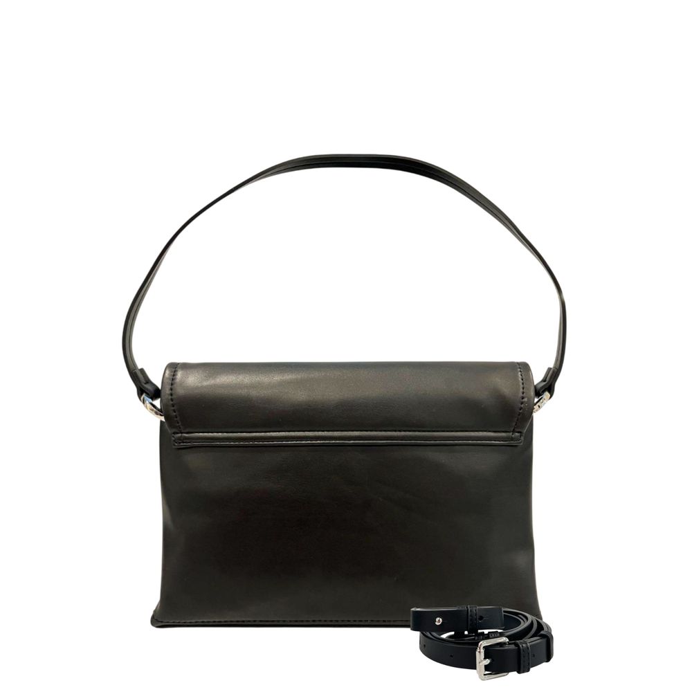Black Polyethylene Clutch Bag
