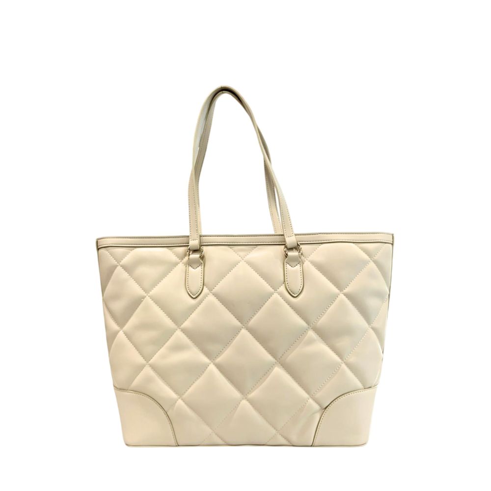 Pink Polyurethane Women Handbag