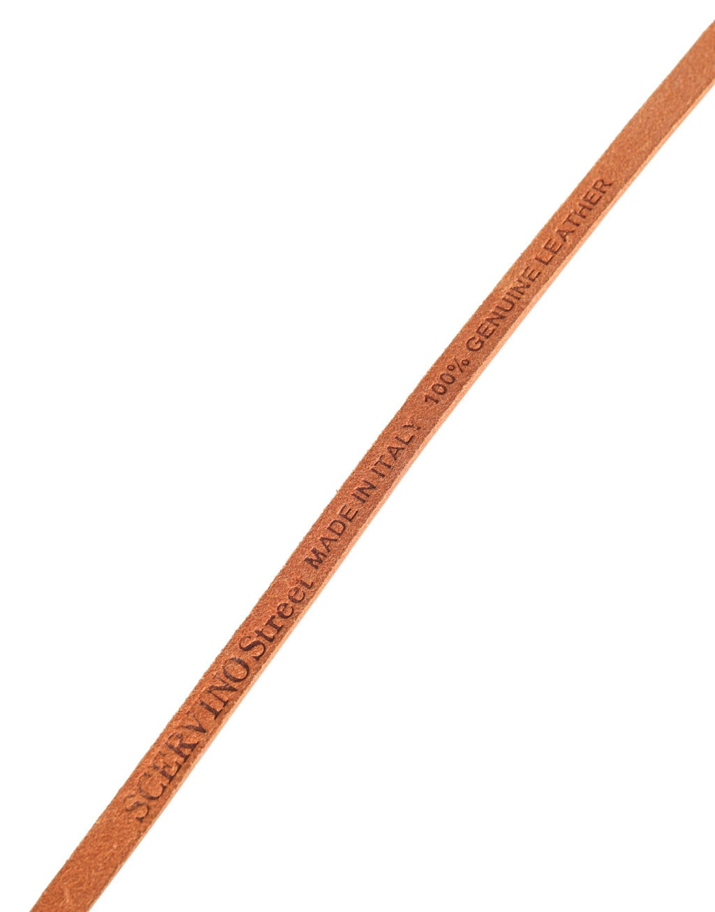 Women Orange Silver Metal Buckle Skinny Belt