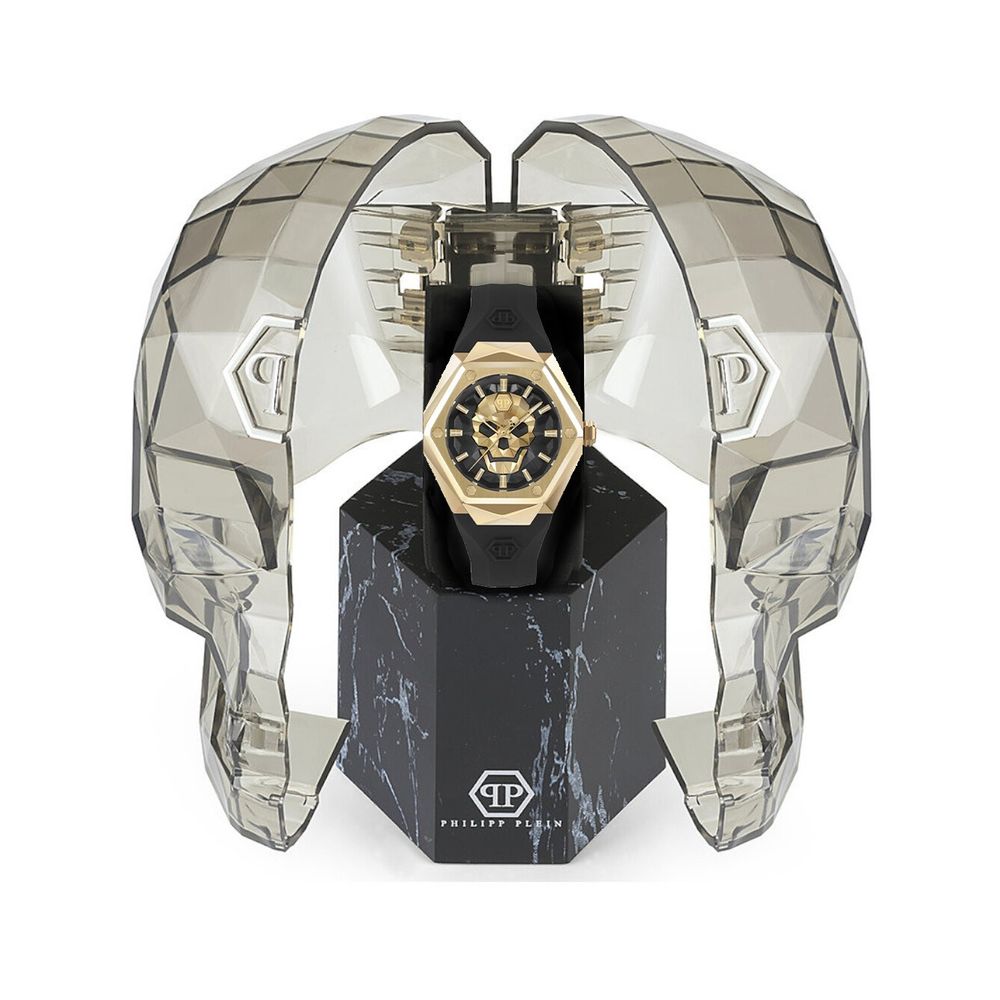 Black Synthetic Dress Watch